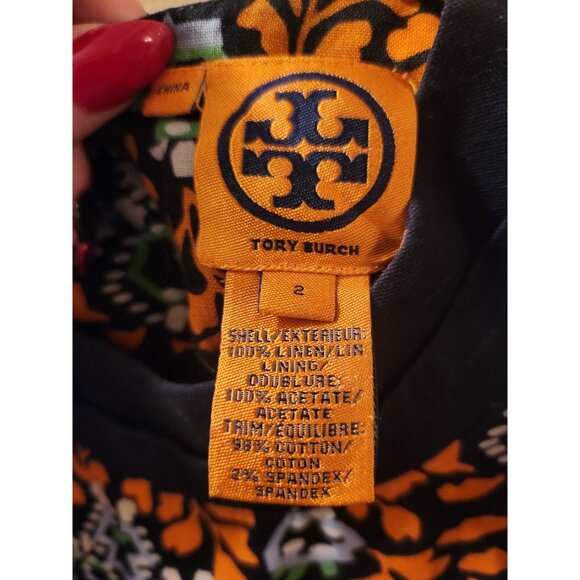 Tory Burch Melanie Sheath Dress Size 2 - Picture 4 of 4